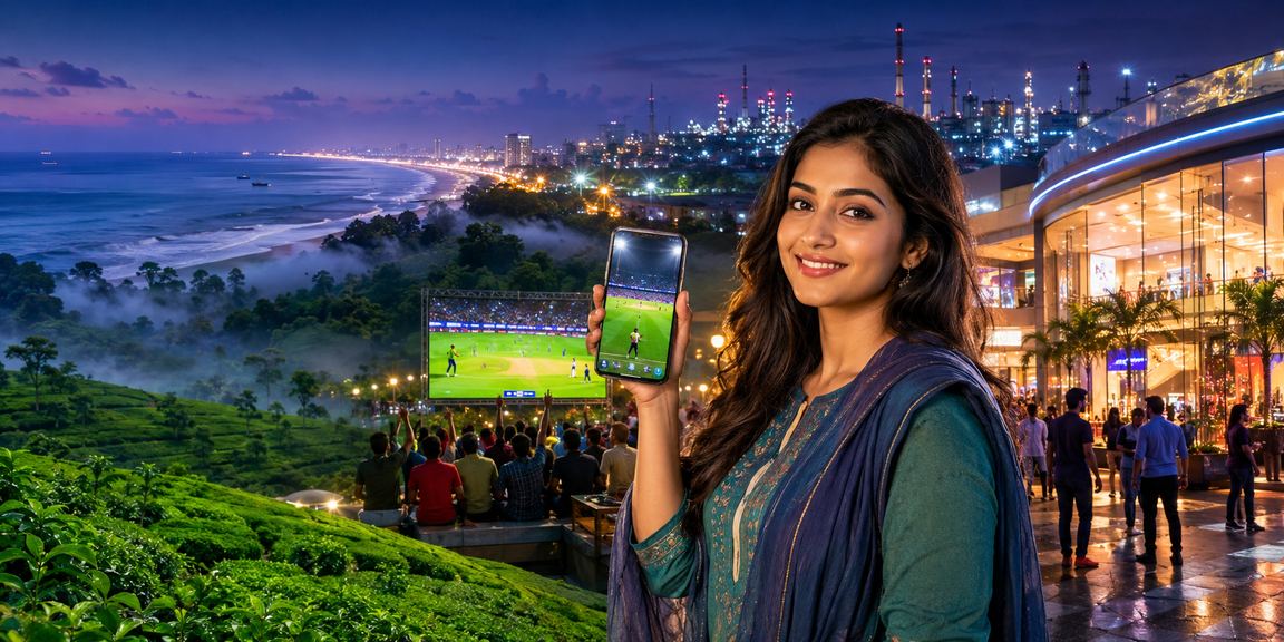 গাজীপুর ক্রিকেট বেটিং এবং চা বাগানের দৃশ্য